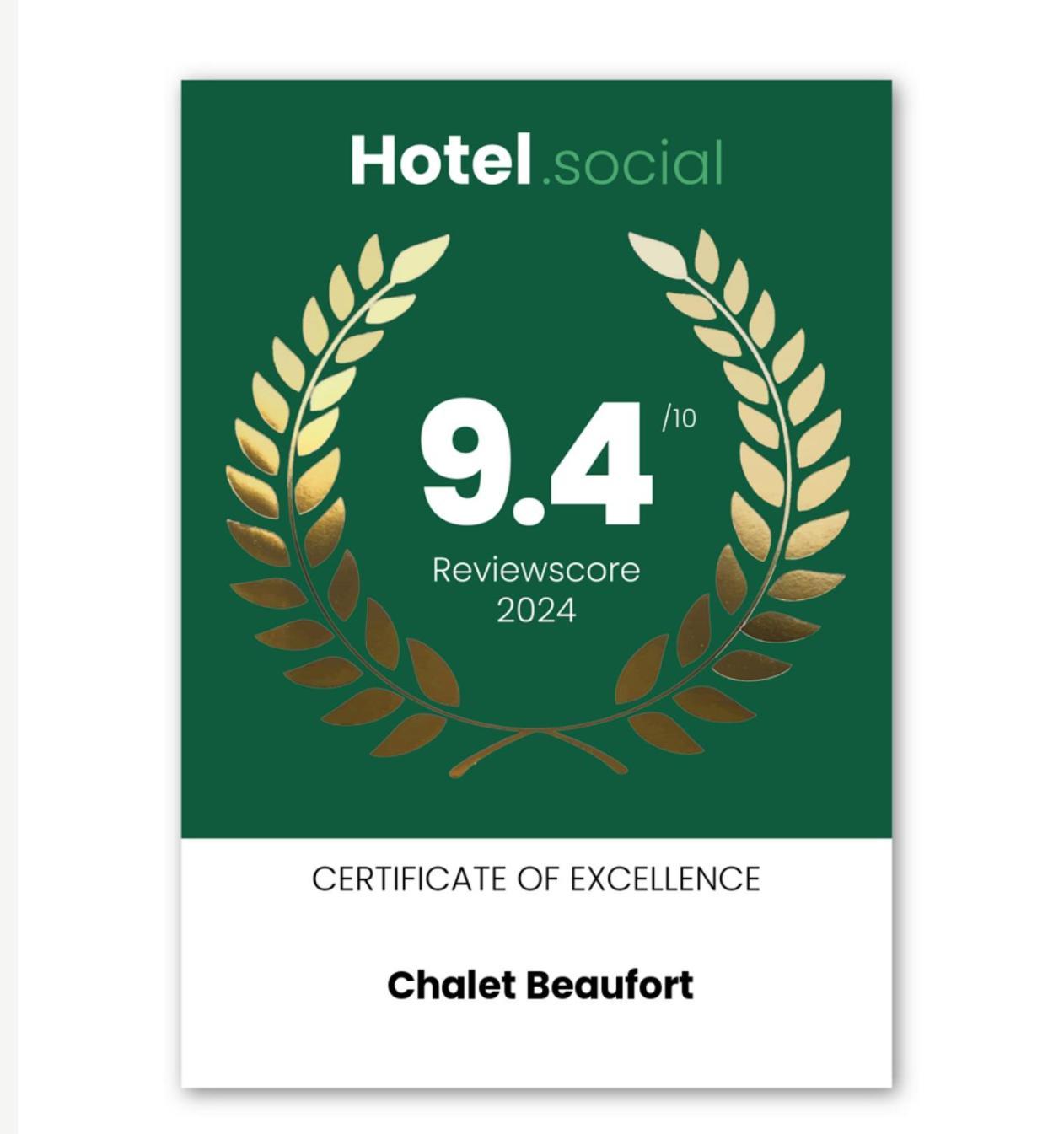 Chalet Beaufort 圣马丁德贝尔维尔 外观 照片